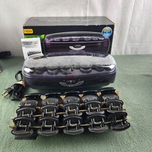 Conair Infiniti Pro Hot Rollers 20 Ceramic Flocked  Rollers Curlers Clips CHV27